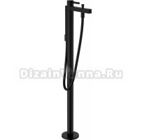 Смеситель Hansgrohe Finoris 76445670 напольный, матовый черный