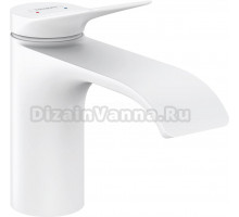 Смеситель Hansgrohe Vivenis 80 75012700 для раковины, матовый белый