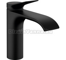 Смеситель Hansgrohe Vivenis 110 75022670 для раковины, матовый черный