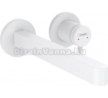 Смеситель Hansgrohe Finoris 76050700 для раковины, матовый белый
