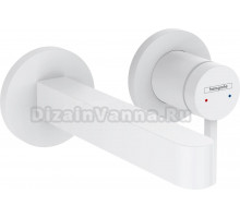 Смеситель Hansgrohe Finoris 76051700 для раковины, матовый белый