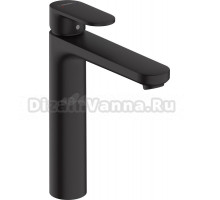 Смеситель Hansgrohe Vernis Blend 71582670 для раковины, матовый черный