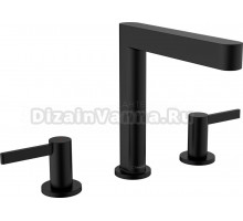 Смеситель Hansgrohe Finoris 160 76034670 для раковины, матовый черный