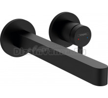 Смеситель Hansgrohe Finoris 76050670 для раковины, матовый черный