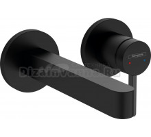Смеситель Hansgrohe Finoris 76051670 для раковины, матовый черный