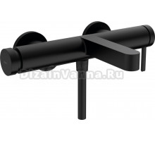 Смеситель Hansgrohe Finoris 76420670 для ванны с душем, матовый черный