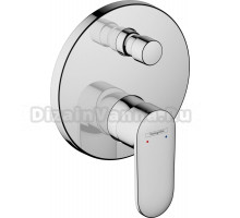 Смеситель Hansgrohe Vernis Blend 71467000 для ванны с душем, хром