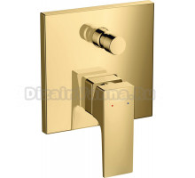 Смеситель Hansgrohe Metropol 32546990 для ванны с душем, полированное золото