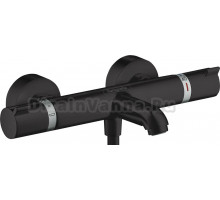 Термостат Hansgrohe Ecostat Comfort 13114670 для ванны с душем, матовый черный