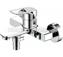 Смеситель IDDIS Spin SPISB02i02WA для ванны с душем, хром