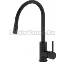 Смеситель IDDIS Kitchen 360 K36BLJ0i05 для кухонной мойки, черный