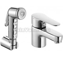 Смеситель Jacob Delafon July E16319-4-CP для раковины с гигиеническим душем