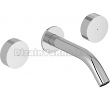 Смеситель Jacob Delafon Grands Boulevards E25404-CP для раковины с внутренней частью, 2 ручки