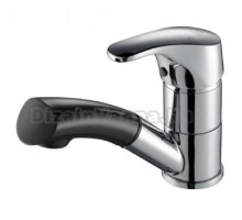 Смеситель для раковины Kaiser City 19366, с выдвижным изливом, хром