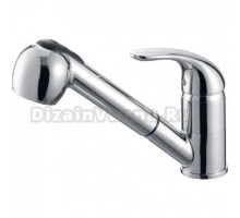 Смеситель для раковины Kaiser Safira 22066, с выдвижным изливом, хром