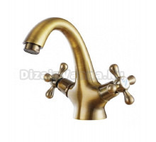 Смеситель для раковины Kaiser Carlson Style 44311-1G/An, бронза глянцевая