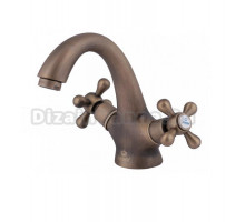 Смеситель для раковины Kaiser Carlson Style 44311-2 An, античная бронза
