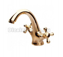 Смеситель для раковины Kaiser Carlson Style 44311-3, золото