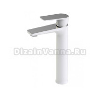 Смеситель для раковины Kaiser Atrio 60033, белый/хром