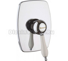 Смеситель для душа Margaroli Classica RU1007AA01CR с внутренней частью, хром