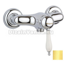Смеситель для душа Margaroli Classica RU1005AA01GD, золото