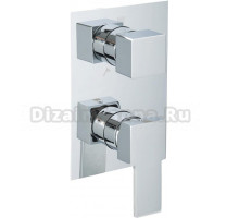 Смеситель Migliore Kvant ML.KVT-2731.CR С ВНУТРЕННЕЙ ЧАСТЬЮ, для ванны с душем