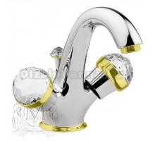 Смеситель Migliore Axo Swarovski ML.AXO-634F.CRDO для раковины - хром/золото