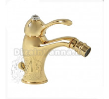 Смеситель Migliore Lem Swarovski ML.LEM-1923.DO для биде - золото