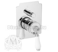 Смеситель Migliore Ermitage ML.ERM-7072.BI.CR скрытого монтажа с девиатором, хром