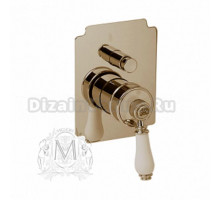 Смеситель Migliore Ermitage ML.ERM-7072.BI.BR скрытого монтажа с девиатором, бронза