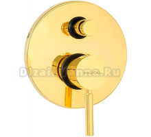 Смеситель Migliore Fortis Gold 27986 С ВНУТРЕННЕЙ ЧАСТЬЮ, для ванны с душем