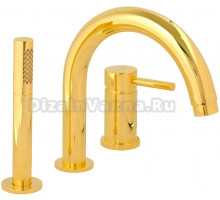 Смеситель Migliore Fortis Gold 27982 на борт ванны