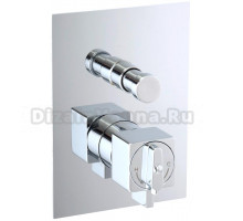 Термостат Migliore Kvant 25405 С ВНУТРЕННЕЙ ЧАСТЬЮ, для ванны с душем