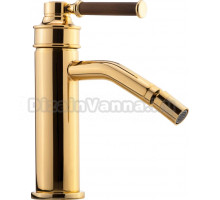 Смеситель Migliore Ermitage Mini 30209 для биде, орех - золото