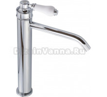 Смеситель Migliore Ermitage Mini 28579 для раковины, белый - хром