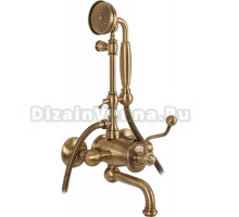 Смеситель Migliore Vivaldi 19536 для ванны с душем, бронза
