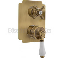 Смеситель Migliore Ermitage 18616 С ВНУТРЕННЕЙ ЧАСТЬЮ, для ванны с душем, бронза