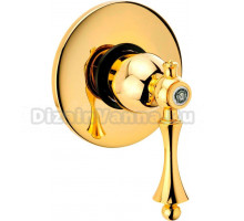 Смеситель Migliore Bomond 30011 С ВНУТРЕННЕЙ ЧАСТЬЮ, для душа, золото