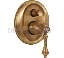 Смеситель Migliore Bomond 30012 С ВНУТРЕННЕЙ ЧАСТЬЮ, для душа, бронза