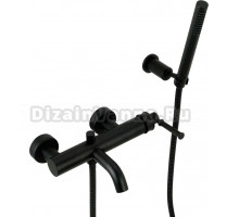 Смеситель Migliore Ermitage Mini 30851 для ванны с душем, черный матовый