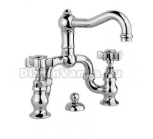 Смеситель Nicolazzi Dames Anglaises 1419CR18 для раковины, хром, ручки Dames Anglaises