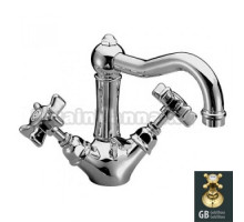 Смеситель Nicolazzi Dames Anglaises 1432GB18 для раковины, гальваническое золото, ручки Dames Anglaises