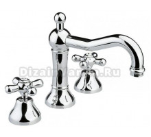 Смеситель Nicolazzi Nuova Brenta 2509CR для раковины на 3 отверстия, хром