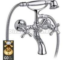 Смеситель Nicolazzi 2501GO Nuova Brenta для ванны, золото