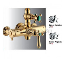 Cмеситель Nicolazzi Termostatico 4917GO18 для душа, золото/Dames Anglaise