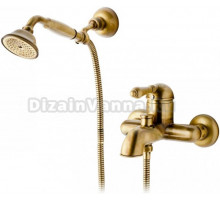 Смеситель Nicolazzi Classico 3401BZ75 для ванны и душа, бронза, ручки EL CAPITAN