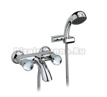 Смеситель Nicolazzi Cristallo 2002CR22 для ванны и душа