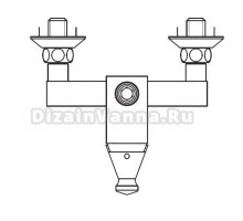 Смеситель Nicolazzi Vencent 3025CR35 для ванны/душа