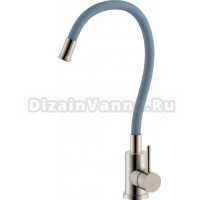 Смеситель Olive'S Balear 13435-3BLG для кухонной мойки, серый