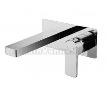 Смеситель Omnires Baretti BA7815CR для раковины, скрытого монтажа, хром